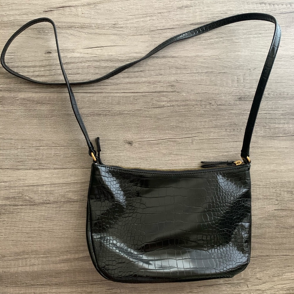 Banana Republic Faux Crocodile Purse